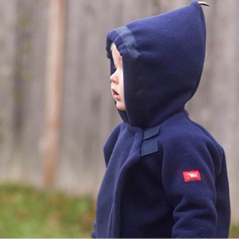 Widgeon Navy Blue Fleece Jacket